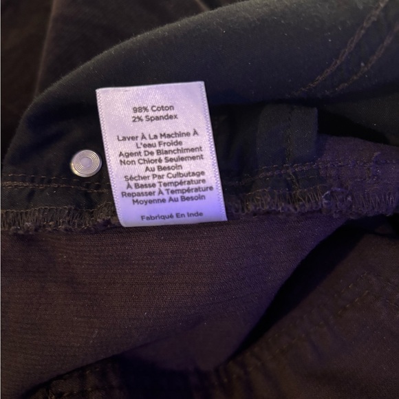 Talbots size 16L straight brown corduroy pants - Picture 8 of 8